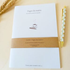 Carnet Plume et Thé - Journal d’écriture introspective (21 jours)