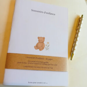 Carnet d'écriture Souvenirs d'enfance