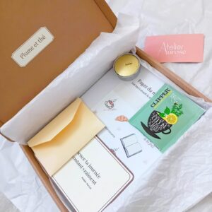 Coffret Plume et Thé - Rituel d’écriture et de douceur