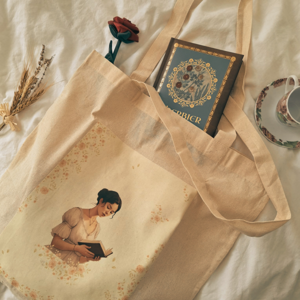 Tote bag littérature romantique