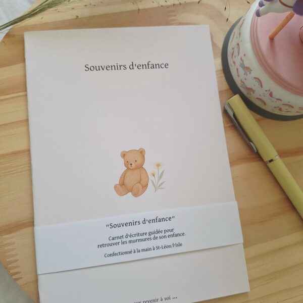Carnet d'écriture Souvenirs d'enfance